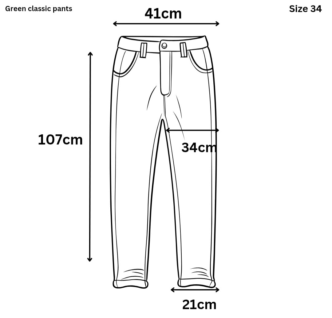 Compass green pants