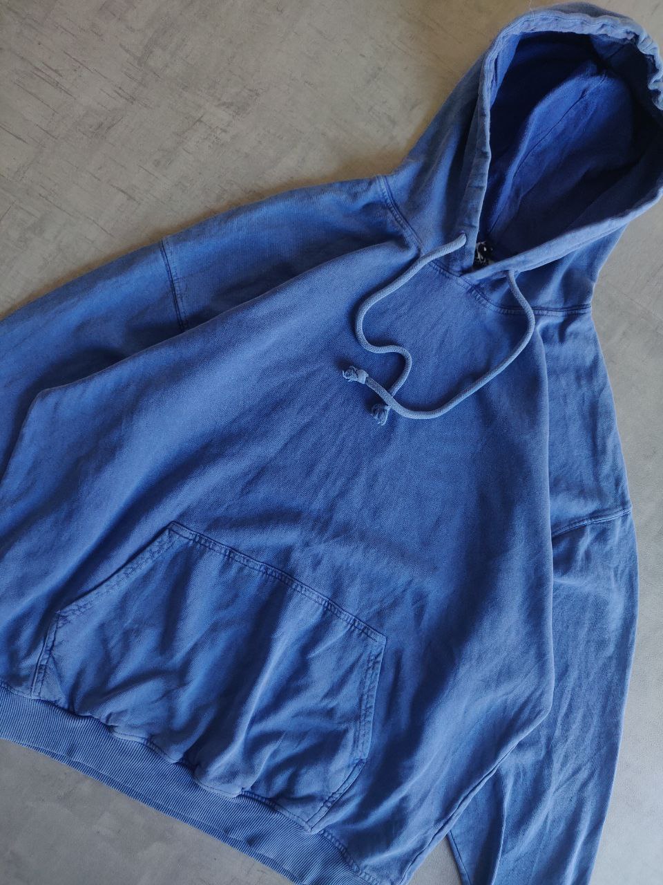 Blue hoodie